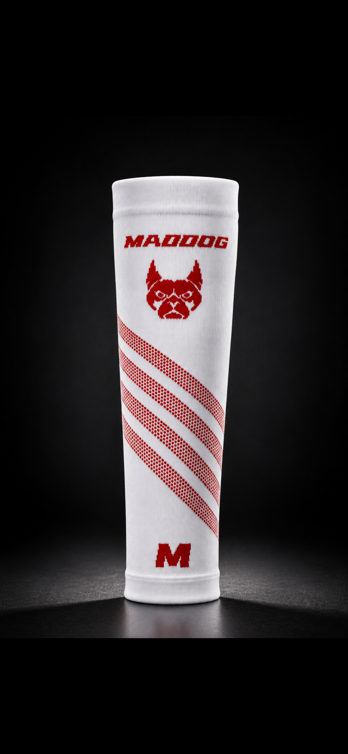 Maddog Calf Compression Red/White