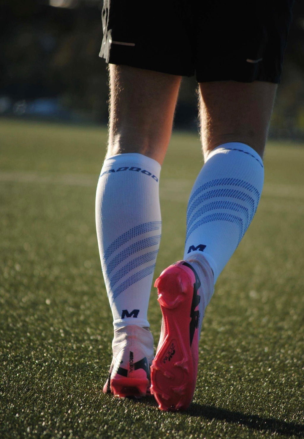 Maddog Calf Compression Blue/White
