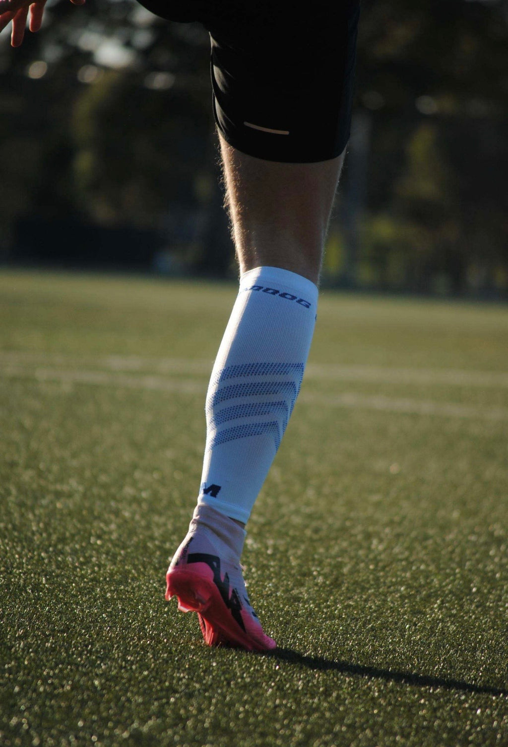 Maddog Calf Compression Blue/White