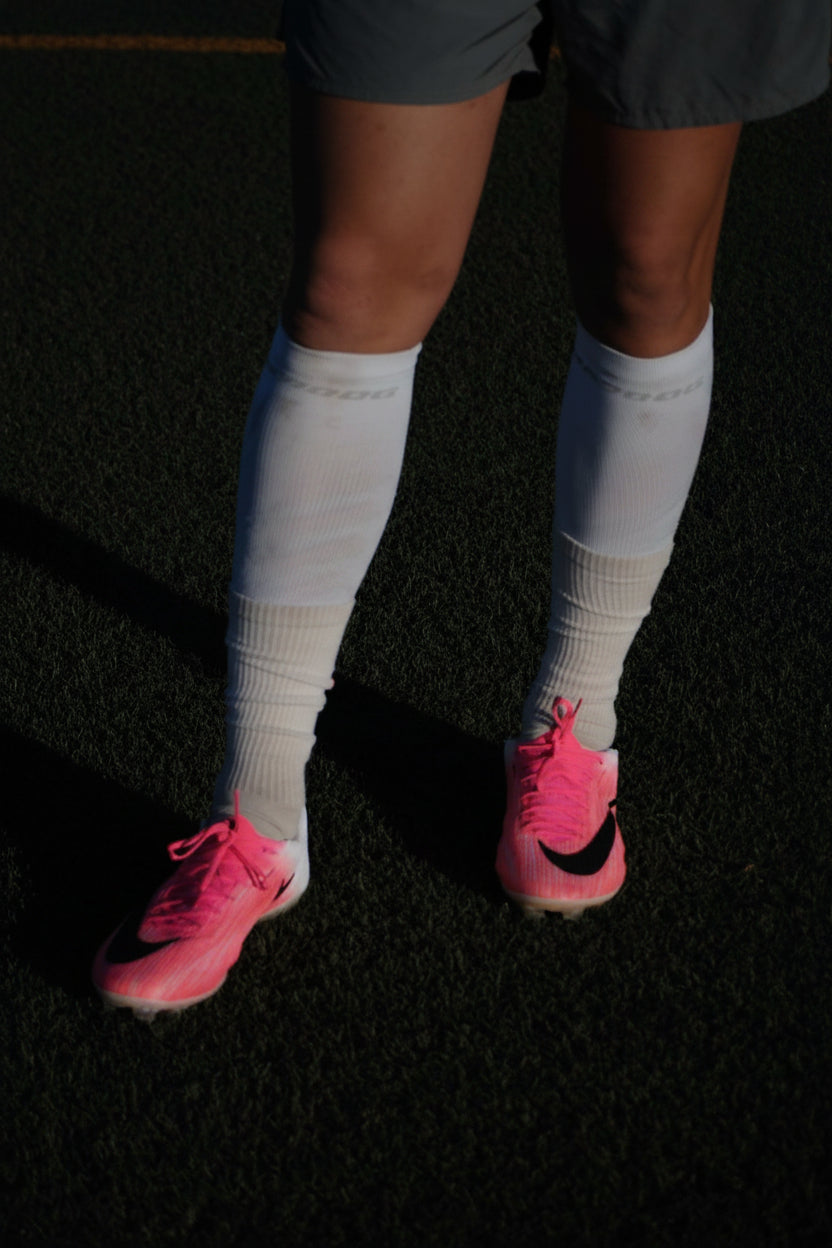 Maddog Calf Compression Grey/White