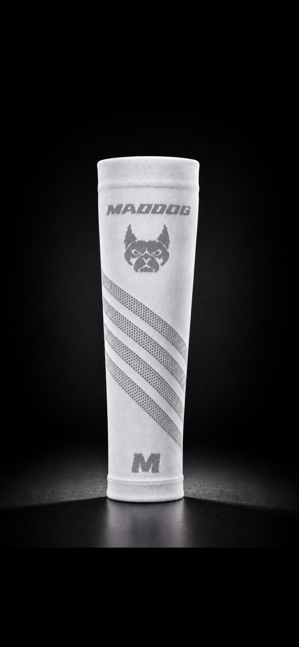 Maddog Calf Compression Grey/White