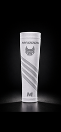Maddog Calf Compression Grey/White